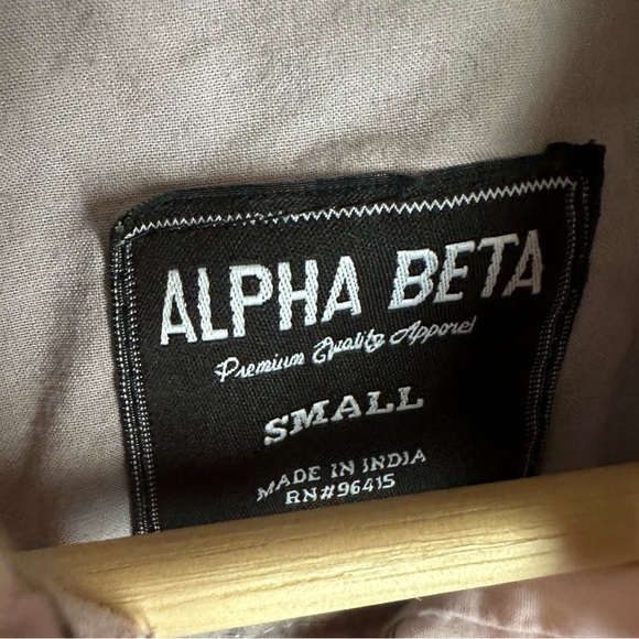 Alpha Beta Men’s Casual Button Down Dachshund Hot Dog Shirt Size Small - Picture 4 of 5